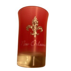 New Orleans Saints Hot Pink Shot Glass Pre-owned